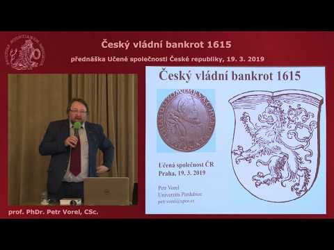 , title : 'Petr Vorel: Český vládní bankrot 1615'