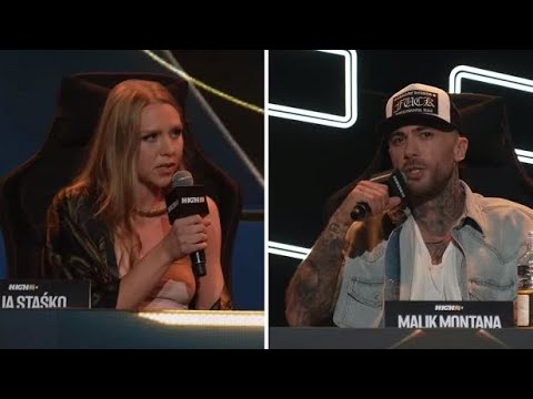 Maja Staśko vs Malik Montana KONFERENCJA (najlepsze momenty)