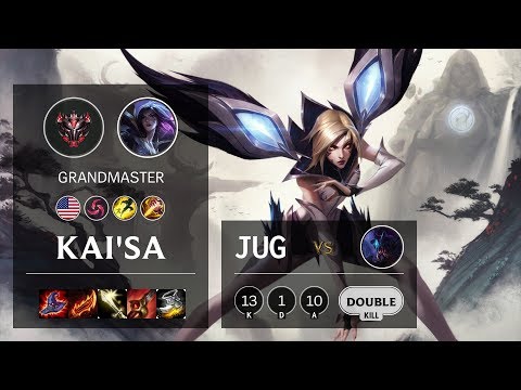 Kai'Sa Jungle vs Rek'Sai - NA Grandmaster Patch 10.7