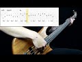 Michael Jackson Billie Jean Bass Cover Play Along Tabs In Video