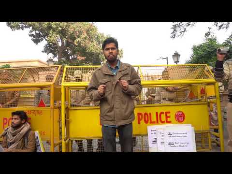 Saket Moon speaks against casteist violence in Maharashtra