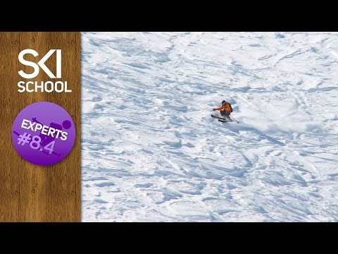 How to Ski Variable Snow / Chopped up Powder / Crud - Expert Ski Lessons #8.4