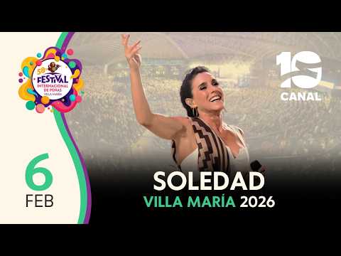 SOLEDAD PASTORUTTI en Villa María 2026 | Festival Internacional de Peñas