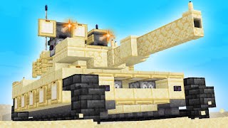 ✔ How to Make a Working Tank in Minecraft