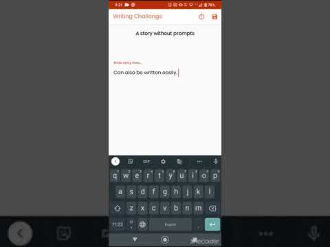 Writing Challenge - Writing Pr Video