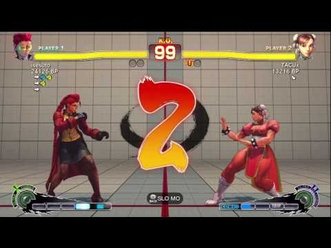 TAKAHOKO [Chun] vs OZMA001 [Adon] SSF4 Japanese Online Ranked Matches - TRUE-HD