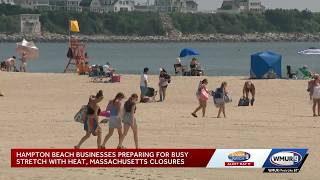 Hampton Beach businesses expect busy holiday weekend