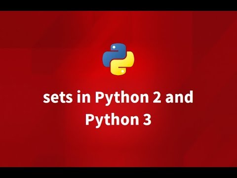 Python 2 7 Introduce A New Way Of Sets Python Python3 Learnpython