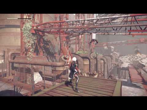 NieR:Automata DEMO 120161128 Blind Playthrough