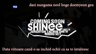 Shinee - Please Don&#39;t Go (Jamkkodae) [Romanian + Romanization Sub]