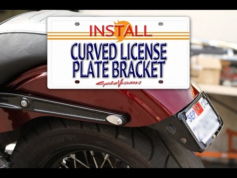 How To:  CV4650 Curved License Plate Mount