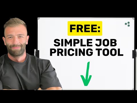 How to price construction and trade projects for PROFIT - Free Template