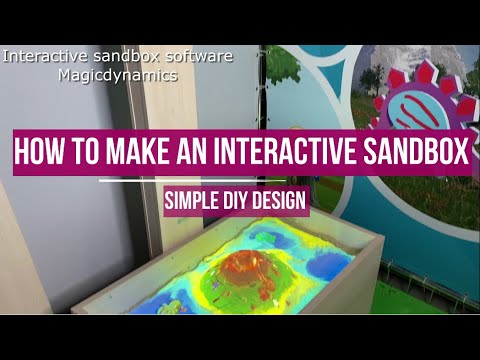 How to make an augmented reality sandbox DIY . Interactive  sandbox software