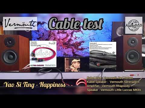 Check Sound - RCA Vermouth Red Velvet, Speaker Cable Vermouth Serenade II