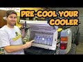 Keep Ice Longer by Pre-Cooling your Coolers