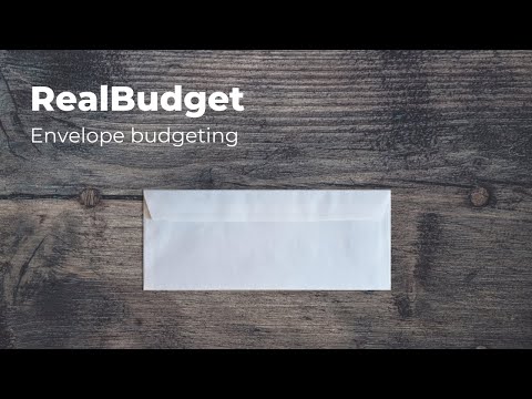 RealBudget - Envelope Budgets Video