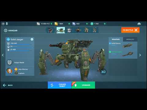 Soild Jaeger deserves only the best! #WarRobots #warrobotsremastered