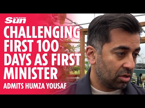 Humza admits first 100 days as First Minister have been 'challenging'