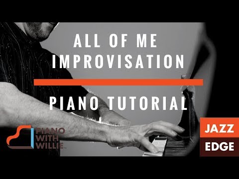 Piano Tutorial by Jazzedge - All of Me II – The Improvisation Part 1 - Sample 1