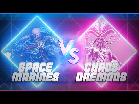 ULTRAMARINES vs CHAOS DAEMONS | Warhammer 40k Battle Report