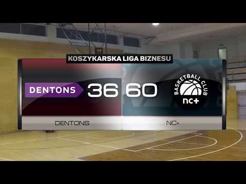 Dentons vs NC+ - XIII kolejka - Warszawa - Koszykarska Liga Biznesu