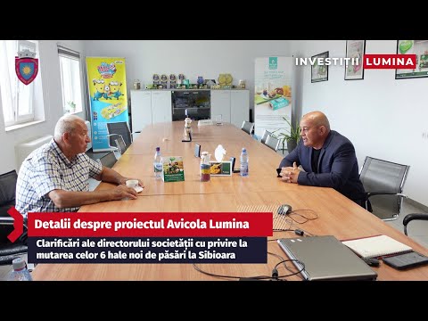 Detalii despre ferma de pasari Avicola Lumina