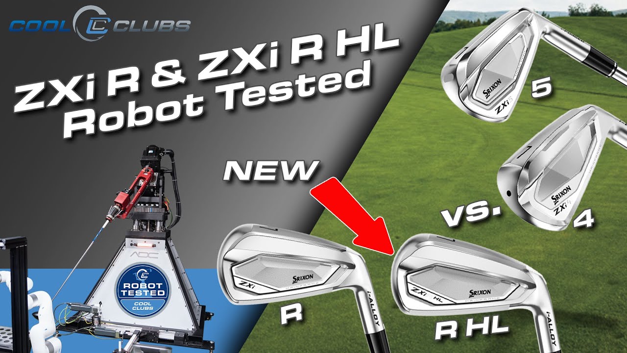 Srixon ZXi R and ZXi R HL Robot Tested Video