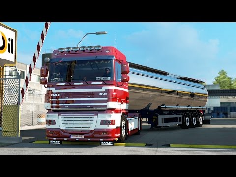ETS 2 1.26 [open beta] DAF XF105  Aalborg - Esbjerg