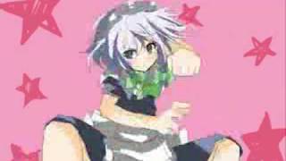 【Touhou】 Sakuya's Non-stop Punch 【東方】【Caramelldansen】