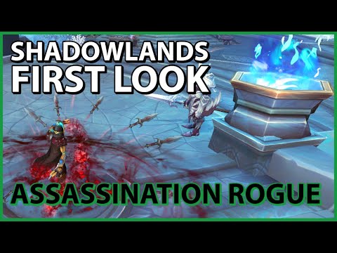 Shadowlands ASSASSINATION ROGUE First Look (New Abilities, Talents)