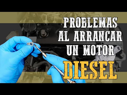 Diesel engine won't start when cold. After a break, the engine turns over but won't start | Motor...