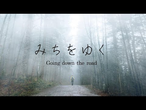 みちをゆく Going down the road : Makiko Hirohashi