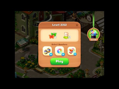 Gardenscapes Level 2352