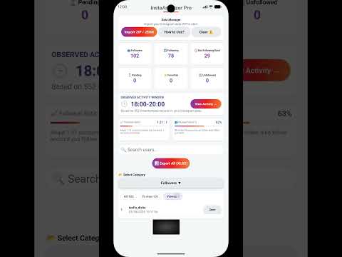 IG Tracker: InstaAnalyzer Pro video thumbnail