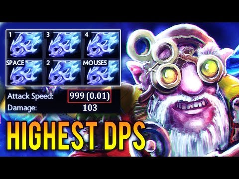 OMFG WORLD RECORD HIGHEST DPS 6x Moon Shard Sniper Max Attack Speed Machine Gun Gameplay 7.10 Dota 2