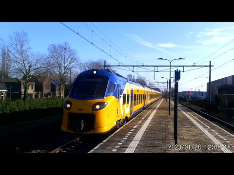 Het Treinenjournaal #91.1 -  'Flow' ICNG 3303 weer gemaakt. rijdt door Gilze-Rijen