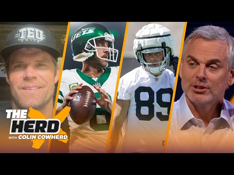 Aaron Rodgers discomfort, Expectations for Brock Bowers in Las Vegas? | NFL | THE HERD