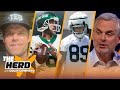 Aaron Rodgers discomfort, Expectations for Brock Bowers in Las Vegas? | NFL | THE HERD
