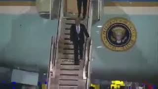 Donald Trump llega a Pekin