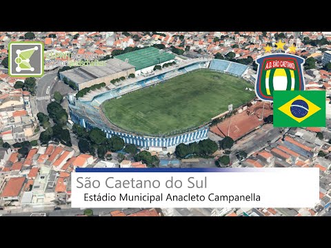Anacleto Campanella / Estádio Municipal Anacleto Campanella | São Caetano | Google Earth | 2014