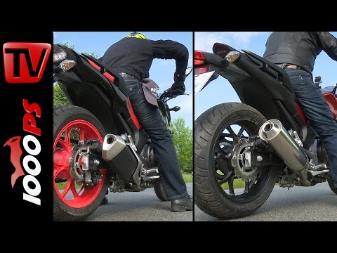 Beschleunigung Honda NC750S DCT vs. NC750S | Doppelkupplung gegen Handschaltung