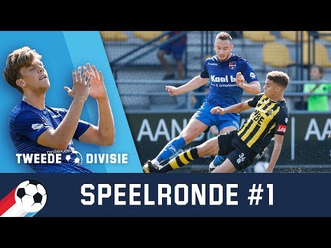 Alle samenvattingen van speelronde 1| Tweede Divisie