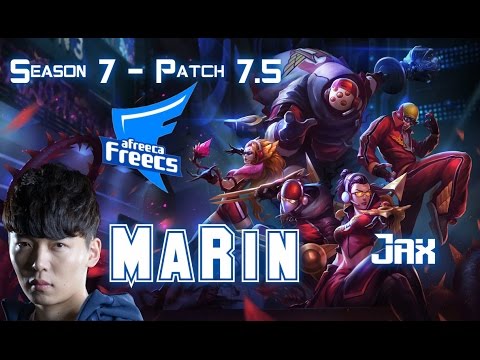 AFs MaRin JAX vs CAMILLE Top - Patch 7.5 KR Ranked