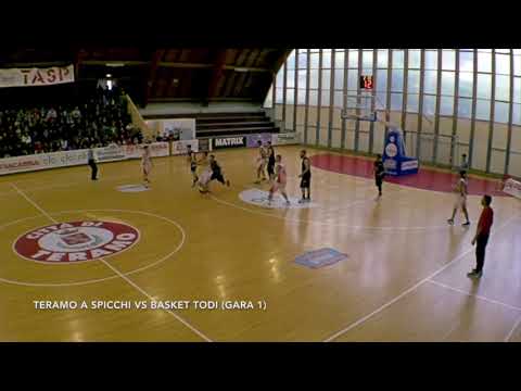 Teramo a Spicchi vs Basket Todi (gara 1) - Highlights - 4/5/19