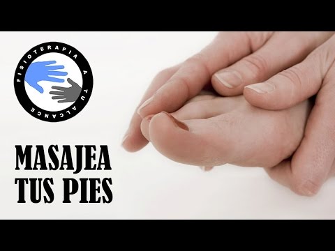Masaje de pies desde casa