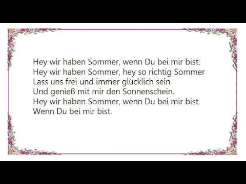Wir Haben Sommer - Hansi Hinterseer