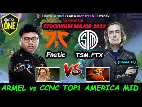 Fnatic vs TSM.FTX | Armel KOTL RAMPAGE vs CCnC Stand IN Stockholm Major 2022 Group B Game1