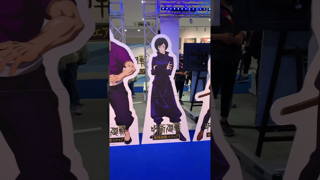 呪術廻戦領域展開スクエア等身大パネル