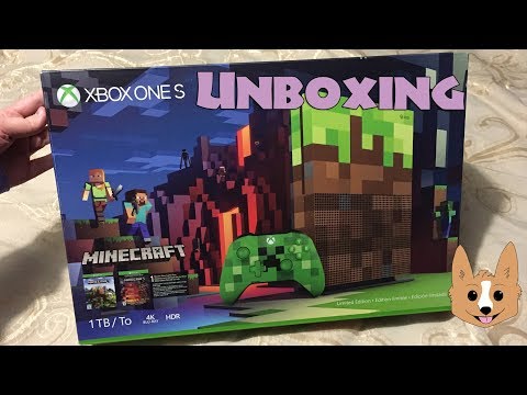 Xbox One S - Minecraft Edition (Target Exclusive) Unboxing