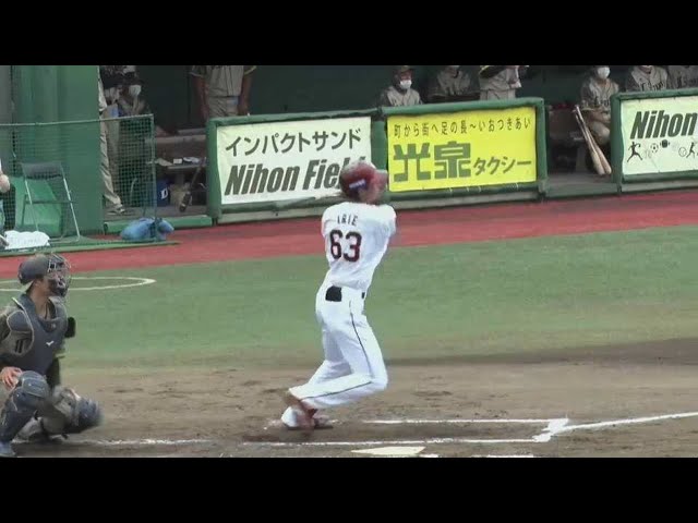 【ファーム】試合を振り出しに戻す!! イーグルス・入江大樹の同点タイムリーヒット!! 2022年8月16日  東北楽天ゴールデンイーグルス 対 埼玉西武ライオンズ